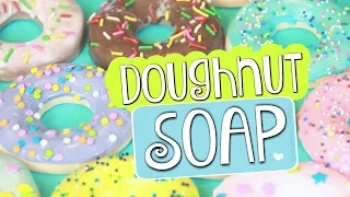 DIY DOUGHNUT SOAP - Soap Making For Beginners | SoCraftastic