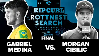 Gabriel Medina vs. Morgan Cibilic HEAT REPLAY FINAL Rip Curl Rottnest Search presented by Corona