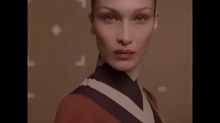 Bella Hadid on Burberry Commercial