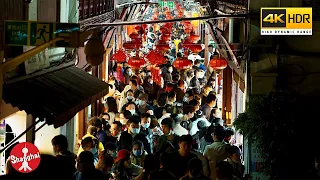 [4K HDR] 🎉Chinese New Year's Day 3 - Qibao Old Town - 大年初三 上海 七宝老街