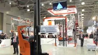 CeMAT 2013 Toyota Material Handling демонстрация складской техники