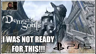 I WAS NOT READY FOR THIS! | DEMON'S SOULS PS5 REVEAL TRAILER REACTION