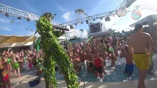 Hotel Riu Palace Punta Cana, Jungle Pool Party 2019 Part 1 Ultra HD