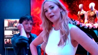 Hunger Games Exhibition - Jennifer Lawrence & Josh Hutcherson Exploration (2015) HD