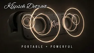 Klipsch Detroit Portable Bluetooth Speaker 2024 | Overview!😱🔥