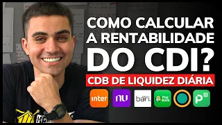 COMO CALCULAR O CDI? COMO DESCOBRIR QUANTO RENDE AS CONTAS DIGITAIS? 100%, 105%, 110%, 120% DO CDI