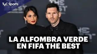 LO MEJOR DE LA ALFOMBRA VERDE EN THE BEST 🔥 MESSI SALUDA A EDUL, DIBU MARTÍNEZ, RICHARLISON Y MÁS