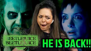 'BEETLEJUICE BEETLEJUICE' Teaser: Hilarious & Shocked REACTION! 😂😱