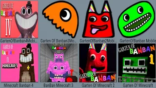 Garten Of Banban4 Mobi,Garten Of Banban 3 Mobi,Garten Of Banban 2,GartenOf Banban,Minecraft 4 Banban