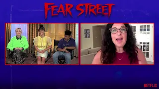 FEAR STREET TRILOGY -  OLIVIA WELCH, KIANA MADEIRA & BENJAMIN FLORES JR - INTERVIEW (2021)