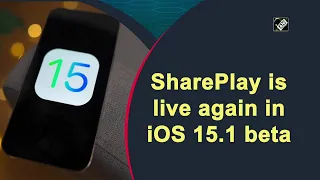 SharePlay is live again in iOS 15.1 beta