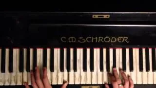 Баста feat boombox - Солнца не видно пианино видео урок (Tu