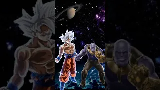 Goku vs thanos #Goku #thanos #vs #marvel #dragonball #viral #SHORT  #wanted