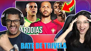 REACT EM CASAL - ♫ BATE DE TRIVELA | Paródia BAILE DE FAVELA - MC João