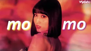 every twice title track but it’s just momo’s lines