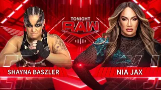 Nia Jax VS Shayna Baszler 1/2