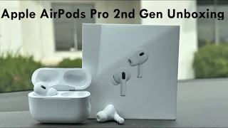 Apple Airpods Pro 2nd Gen with USB-CUnboxing & First Look😱😱
