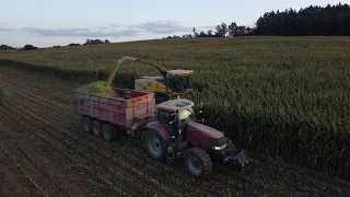 🌽 SILÁŽE 2023 🌽 | NEW HOLLAND FR 550, STAYER 6205, 3x CASE PUMA, AGRI MEGA | ZS VYSOČINA