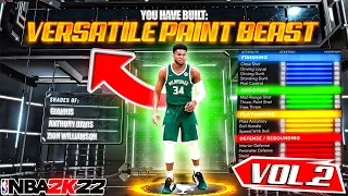 BEST VERSATILE PAINT BEAST BUILD ON NBA 2K22 CURRENT GEN! RARE BUILD SERIES VOL. 2