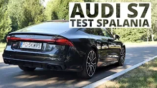 Audi S7 Sportback 3.0 TDI 349 KM (AT) - pomiar zużycia paliwa