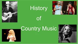 History of Country Music