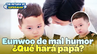 [ESP SUB] ¿Cómo animar a Eunwoo💙 cuando está de mal humor? 👶🏻| The Return of Superman| KBS 230910