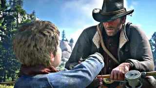 Red Dead Redemption 2 - Fishing With Jack Marston & Meeting Feds (Milton & Ross)