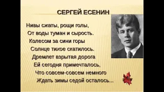 Сергей Есенин   Стихи