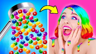 MIXING 10000 SKITTLES CHALLENGE!