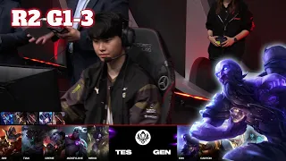 GEN vs TES - Game 3 | Round 2 LoL MSI 2024 Main Stage | Gen.G vs Top Esports G3 full game