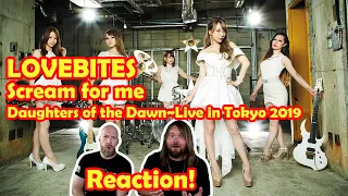 Musicians react to hearing LOVEBITES【Scream for me】for the first time!