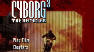 Cyborg 3: The Recycler: UK DVD Menu