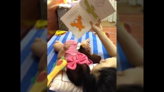 Baby Ong đọc truyện Mô mô Cùng nhảy lên nào - Let's jump together 3m17d