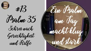 Psalm 35 Davids Schrei nach Hilfe | #13 | Gerechtigkeit | Ein Psalm am Tag macht klug und stark