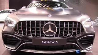 2019 Mercedes AMG GT 63 S - Exterior and Interior Walkaround - Debut 2018 New York Auto Show