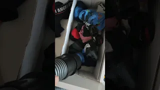 NEW MONSTER VACUUM sucking up socks and more