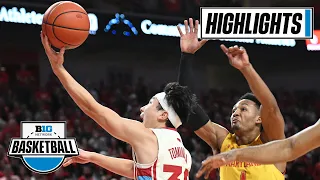 Maryland at Nebraska | Extended Highlights | Big Ten Men's Basketball | Feb. 19, 2023