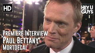 Paul Bettany Interview - Mortdecai UK Premiere