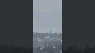 Харьков журавлевка 26 .02  7утра Reportedly video of MLRS strikes in Kharkiv from earlier today