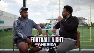 Tua Tagovailoa finding freedom to be himself with Dolphins (FULL INTERVIEW) | FNIA | NFL on NBC