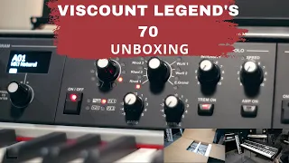 VISCOUNT LEGEND 70s Compact UNBOXING