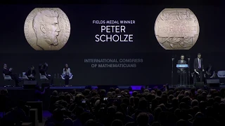 Fields Medal to Peter Scholze