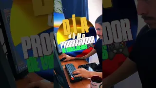 🎮🤭MI DÍA como PROGRAMADOR de VIDEOJUEGOS en una EMPRESA COLOMBIANA🇨🇴  #empresas #unity #shorts