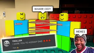 ROBLOX Weird Strict Dad DARES - FUNNY MOMENTS / Dumb Edits #5