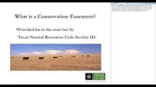Wildlife for Lunch - Conservation Easements - March 2014