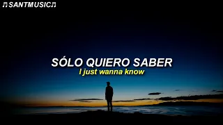 Lost Frequencies & Declan J Donovan - Just Wanna Know // Subtitulada al Español + Lyrics