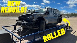 WE BOUGHT A ROLLED 2022 FORD BRONCO: HUGE PROJECT!