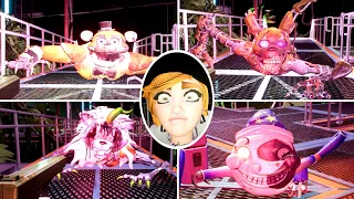ALL NEW BROKEN BOSSES OVER MONTY - Five Nights at Freddy's: Security Breach