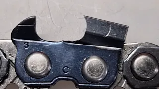 Keeping your file at the correct height when filing chainsaw chain