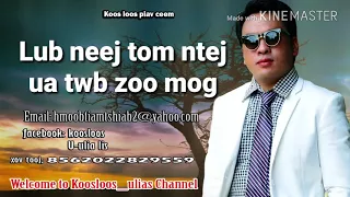 Lub neej tom ntej ua twb zoo mog. 12/27/2017